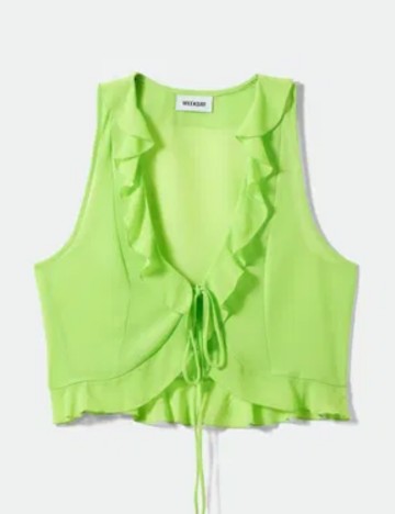 Top WEEKDAY, verde