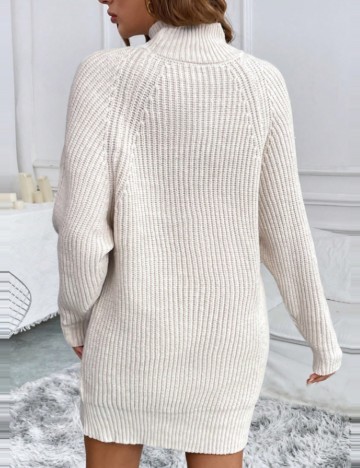 Rochie midi Shein, crem