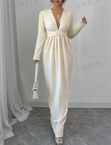 Rochie maxi Shein, bej