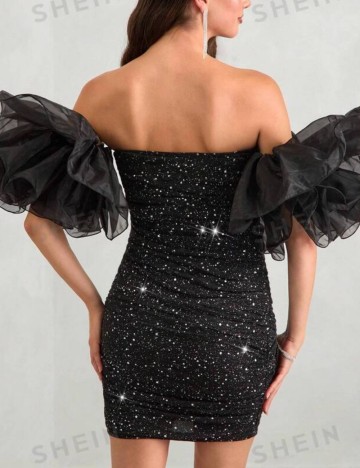 Rochie mini Shein, negru