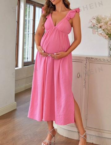 Rochie maxi Shein, roz