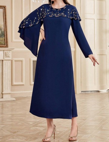 Rochie midi Shein, bleumarin