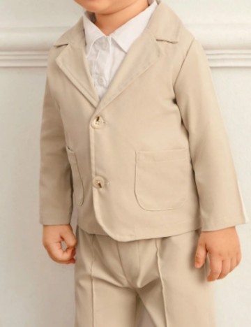 Costum Shein, bej