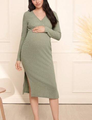 Rochie maxi Shein, verde