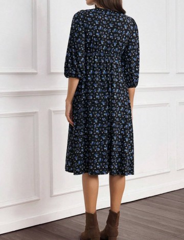 Rochie midi Shein, mix culori