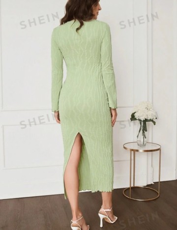 Rochie midi Shein, verde