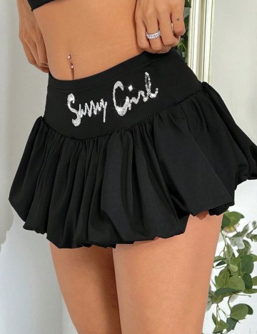 Fustă mini Shein, negru