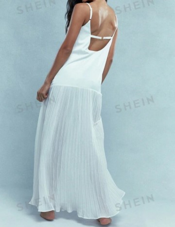 Rochie maxi Shein, alb