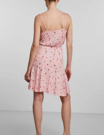 Rochie mini Pieces, roz
