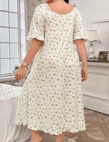 Rochie De Noapte Shein Curve+, mix culori