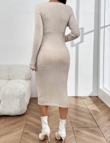 Rochie midi Shein, bej