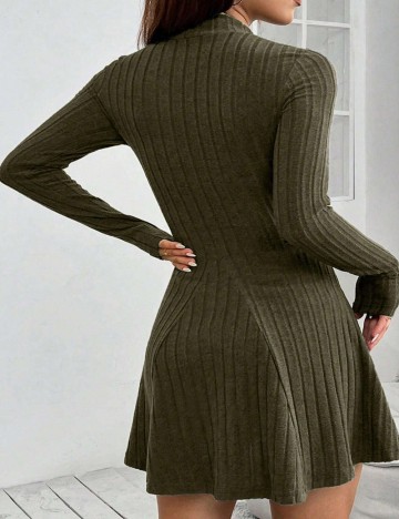 Rochie mini Shein, kaki