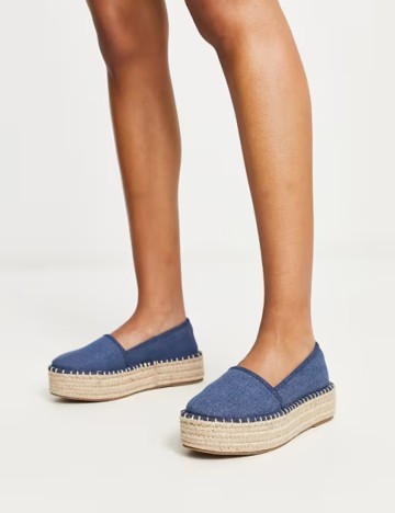 Espadrile ASOS, albastru