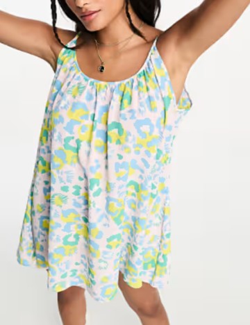 Rochie mini ASOS, mix culori