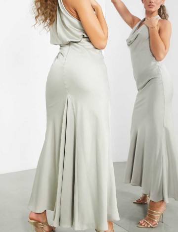 Rochie maxi ASOS, verde