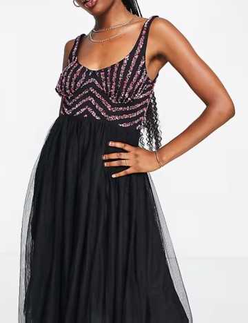 Rochie midi Maya, negru