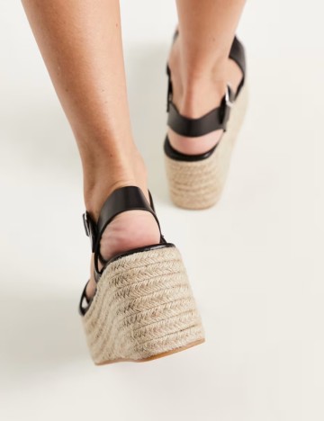 Sandale cu platformă Glamorous, negru