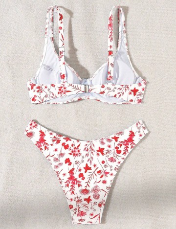 Costum de baie Shein, alb
