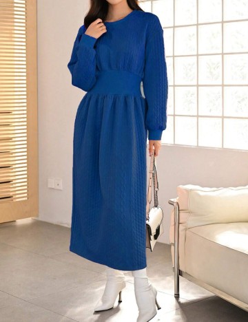 Rochie midi Shein, albastru