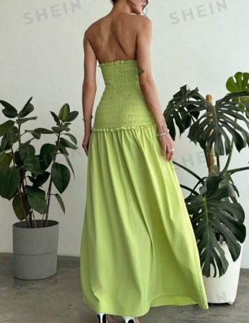 Rochie maxi Shein, verde