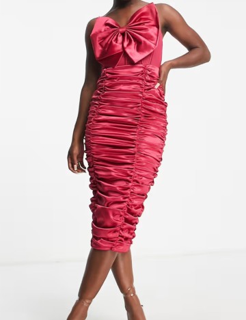 Rochie midi Band of Star, roz