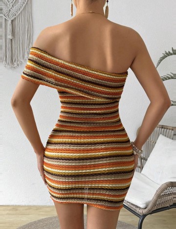 Rochie mini Selected, mix culori