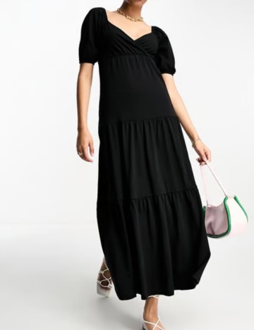 Rochie maxi ASOS, negru