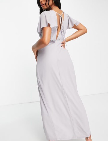 Rochie maxi TFNC, gri