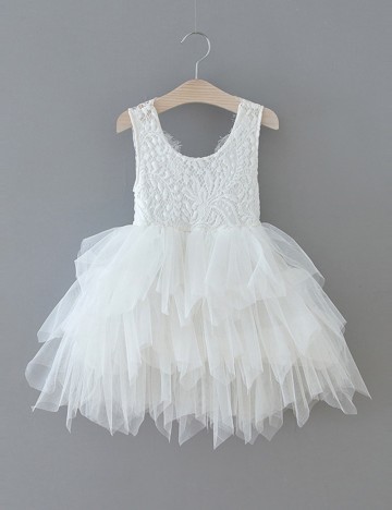 Rochie Shein, alb