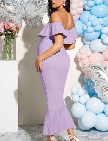 Rochie midi Shein, mov