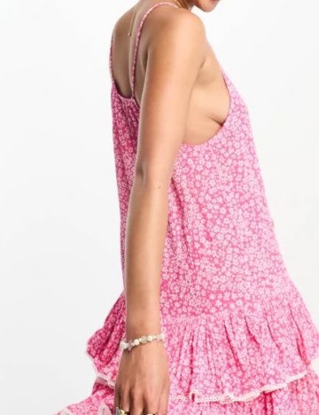 Rochie mini Miss Selfridge, roz