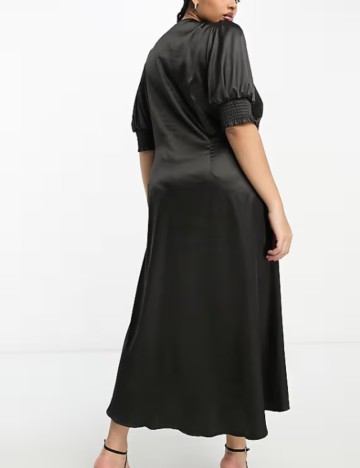 Rochie maxi Urban Threads, negru