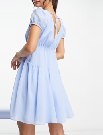 Rochie midi ASOS, albastru