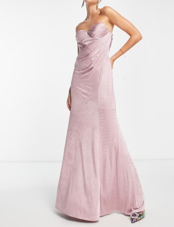 Rochie de ocazie ASOS, roz