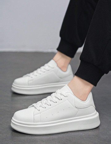 Pantofi Sport Shein, alb