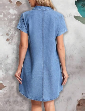 Rochie de blugi Shein, albastru