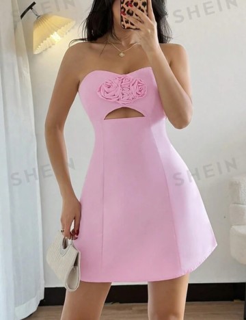 Rochie mini Shein, roz