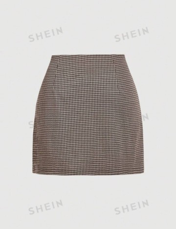 Fustă mini Shein Curve+, mix culori