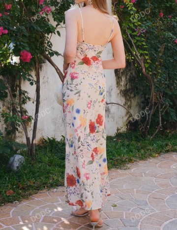 Rochie maxi Shein, mix culori