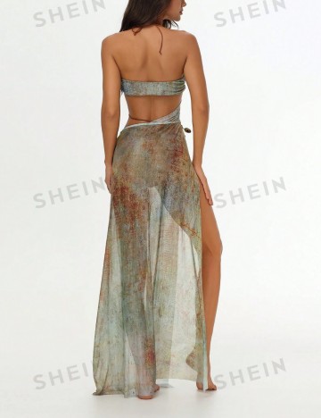 Rochie de plajă Shein, mix culori