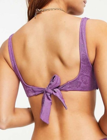 Sutien de baie Swim Society, mov