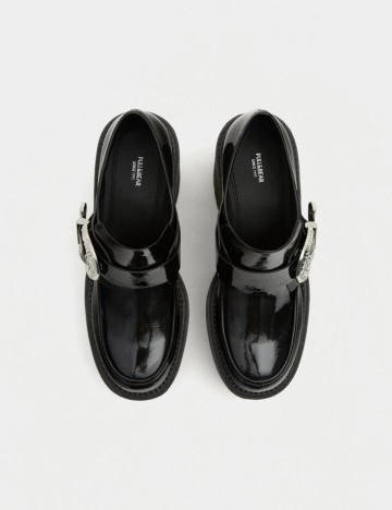 Botine Pull&Bear, negru
