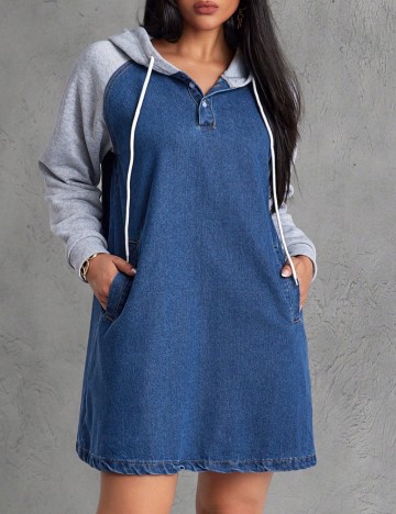 Rochie de blugi Shein, mix culori