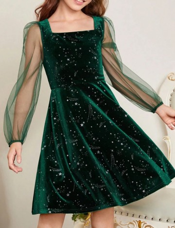 Rochie Shein, verde