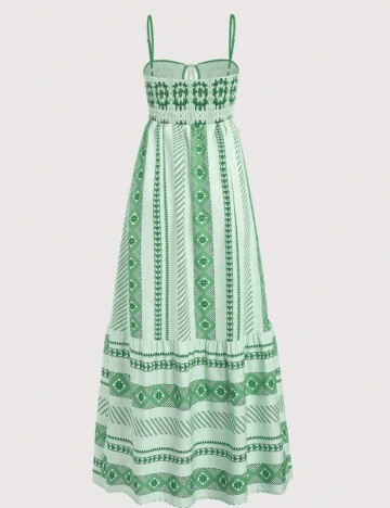 Rochie maxi Shein, verde