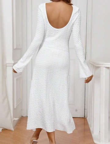 Rochie midi Shein, alb