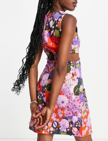Rochie mini Morgan, mix culori