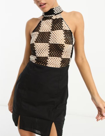 Rochie mini ASOS, mix culori