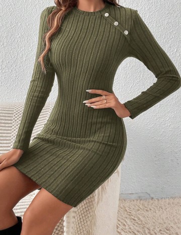Rochie mini Shein, verde