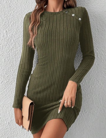 Rochie mini Shein, verde